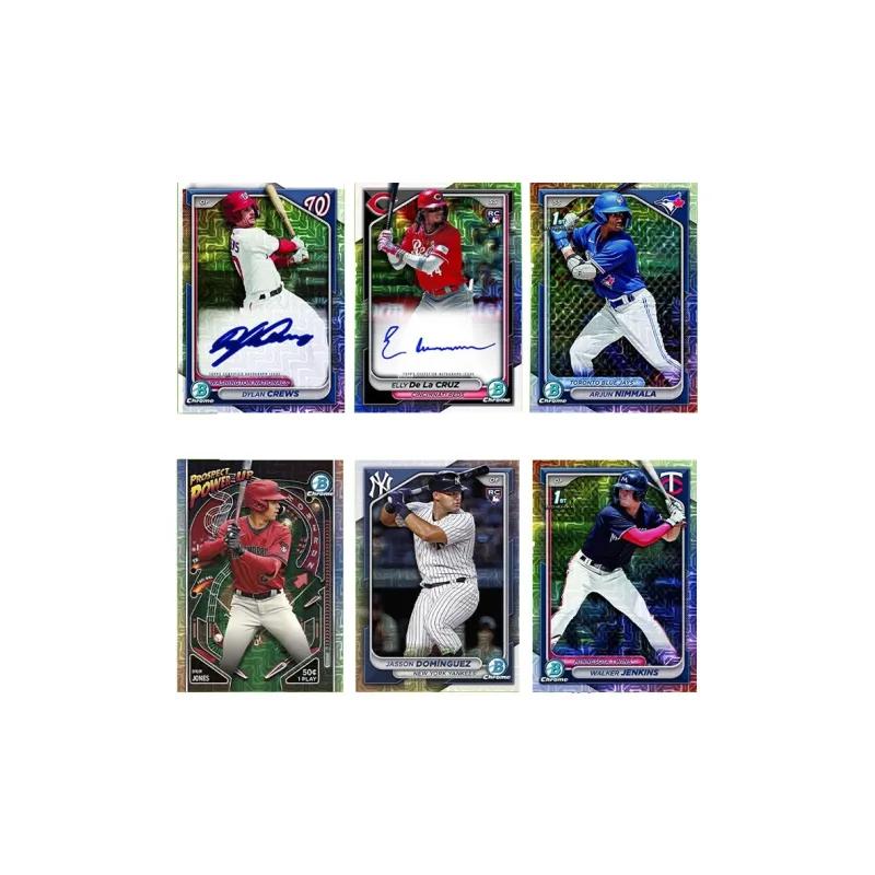 Topps Bowman Baseball Mega Box Baseball Sports Cards Whole Box-1