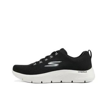 Skechers MEN'S GO WALK Slip Resistant, Abrasion Resistant, Breathable Low Top Casual Shoes Men's Black White