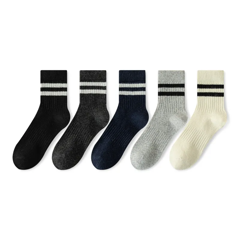 MIIOW Fruit Printing Series Mid Calf Socks Unisex Combo Set-14