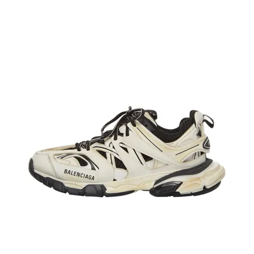 Balenciaga Track Worn Out White Black Women's