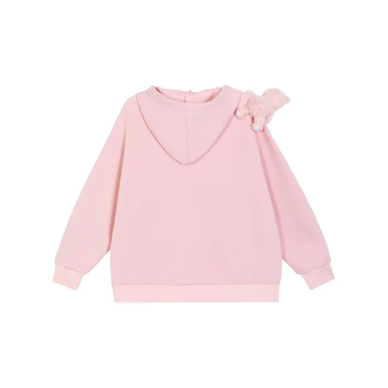 B.Duck Sweatshirts Women's Pink-1