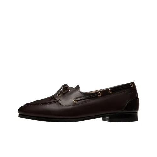 BALLY Plume Loafers Men's Dark Brown