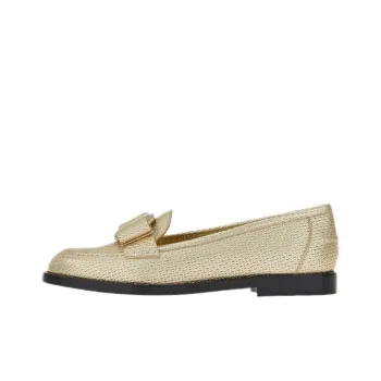FERRAGAMO Viva Loafers Women's Gold