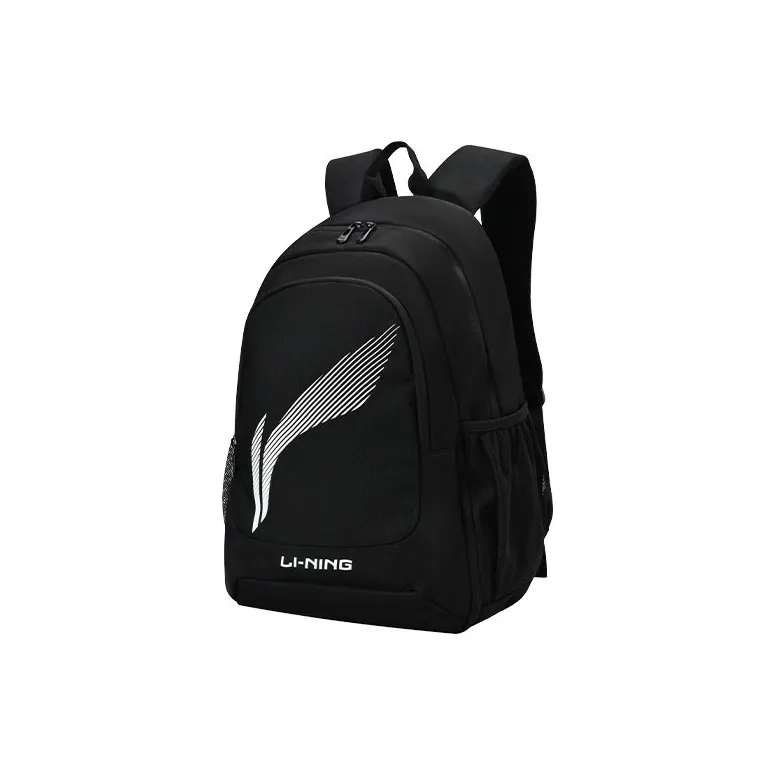 LiNing Polyester Backpack Regular Unisex Black-1