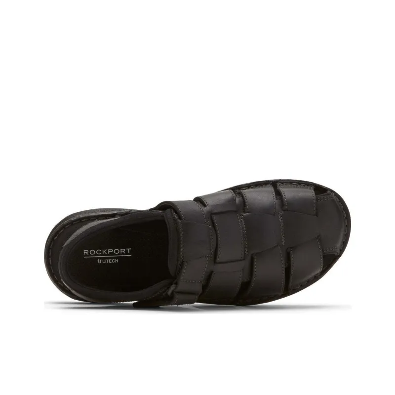 ROCKPORT Beach Sandals Men's Black-3