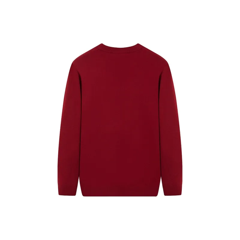 SEVEN Solid Color Business Inner Layer Commute Pullover Sweater Men's-6