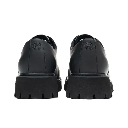 HARSON Derby Casual Shoes Men's Black-2