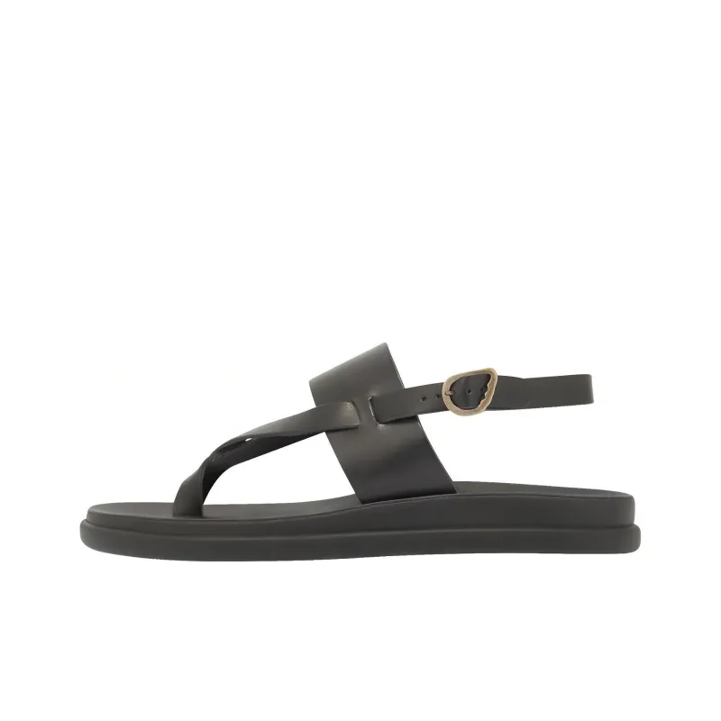 ANCIENT GREEK SANDALS Machos Stylish Sandals Men's Black-0
