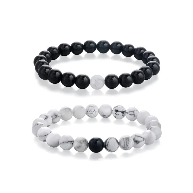 MURSTER Obsidian Jade Bracelets Unisex-13