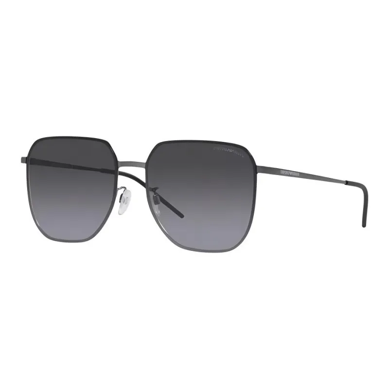EMPORIO ARMANI Metal Square Sunglasses Unisex Multicolor-4