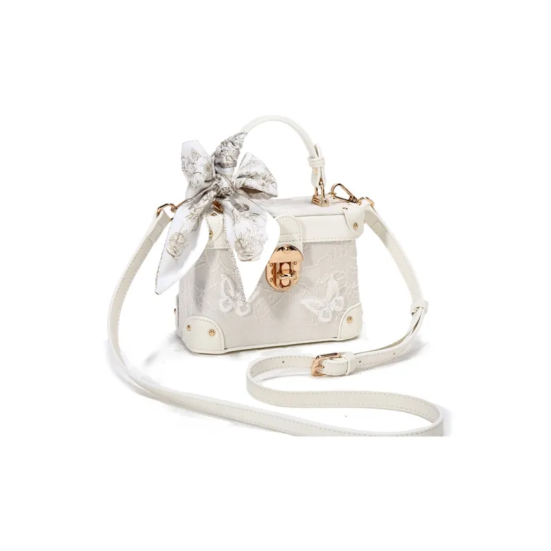 Carit&Koty Polyurethane Synthetic Leather Crossbody Handbags Regular Women's White-2