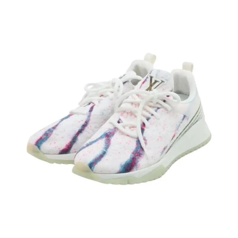LOUIS VUITTON V.N.R Tie & Dye Low-Top Skateboard Shoes Men's White-2