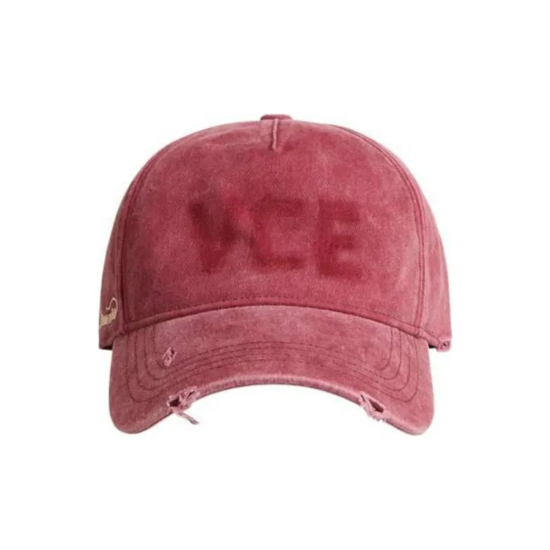 Golden Goose Distressed-effect Cotton Baseball Cap-1
