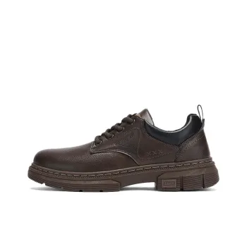 Warrior Dress Shoes Men's Dark Brown Black