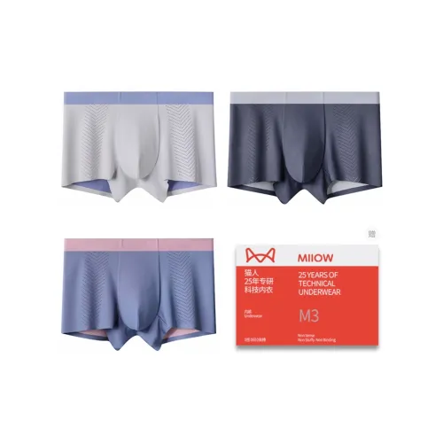 MIIOW Underpants Men's Box 3 Pack