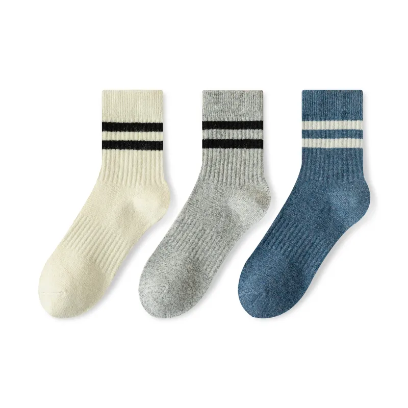 MIIOW Fruit Printing Series Mid Calf Socks Unisex Combo Set-4