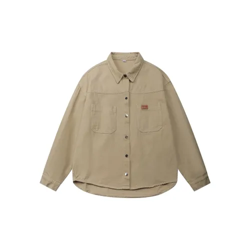 CSKS Denim Jackets Unisex Khaki