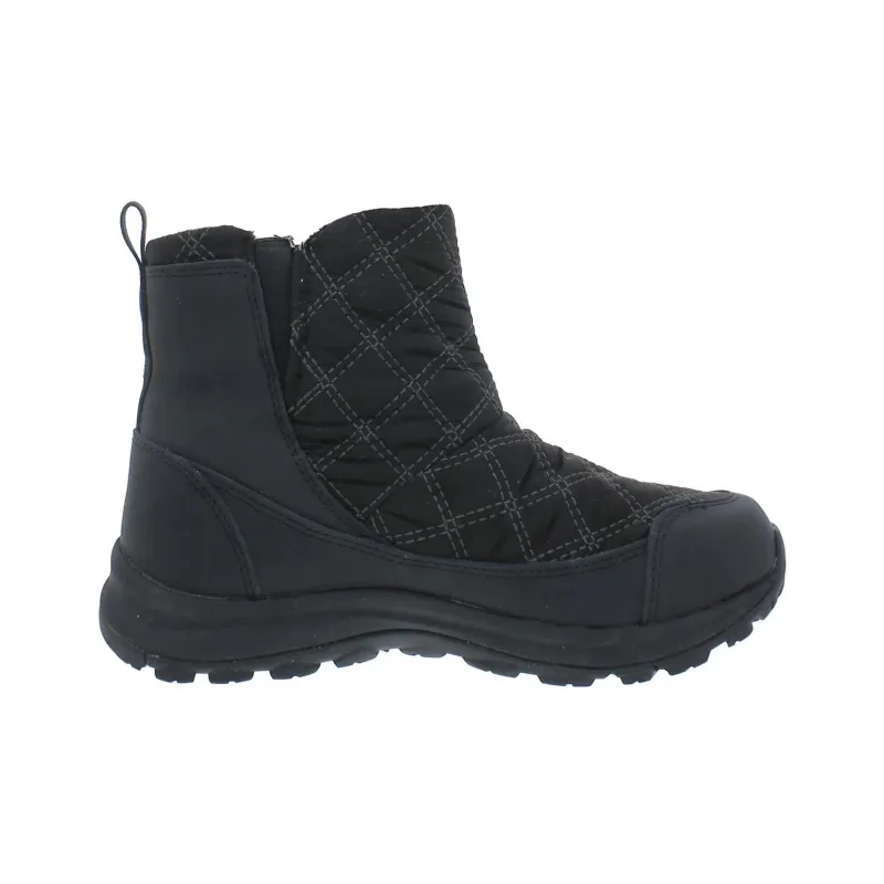 KEEN Anti-Slip Wear-Resistant Mid-Top Trekking Shoes Women's Black-2