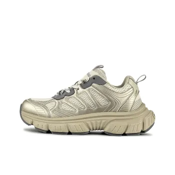 LuzaoT SUPER DRAG Low-Top Chunky Sneakers Women's Beige