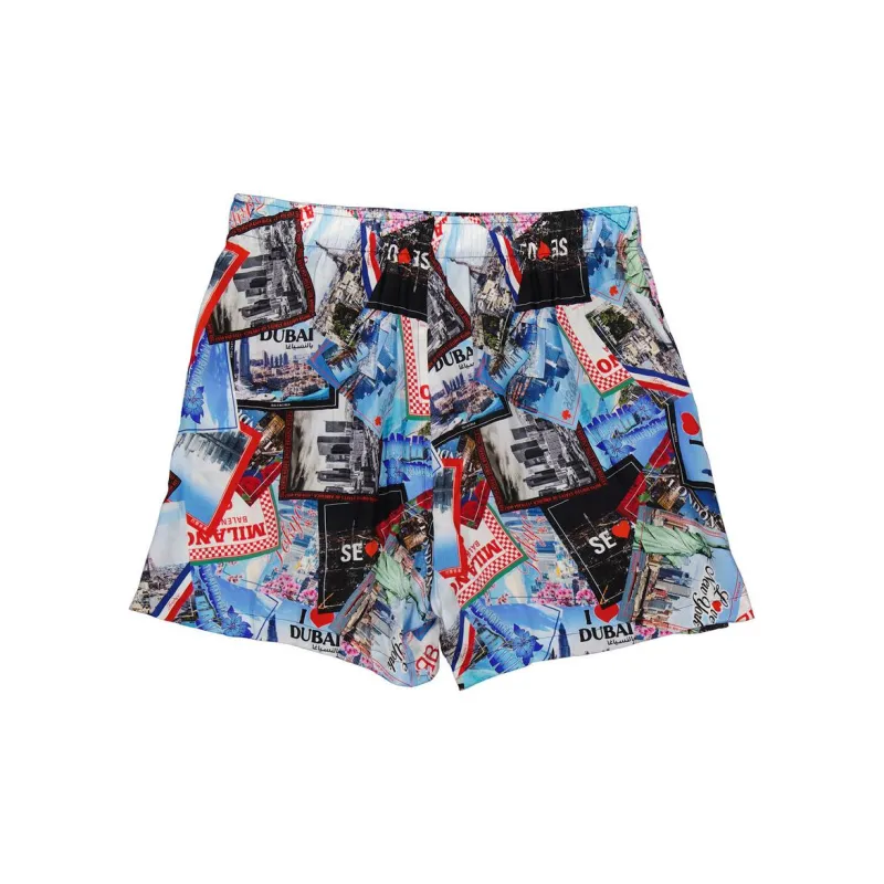 Balenciaga Casual Shorts Regular Women's Blue-1