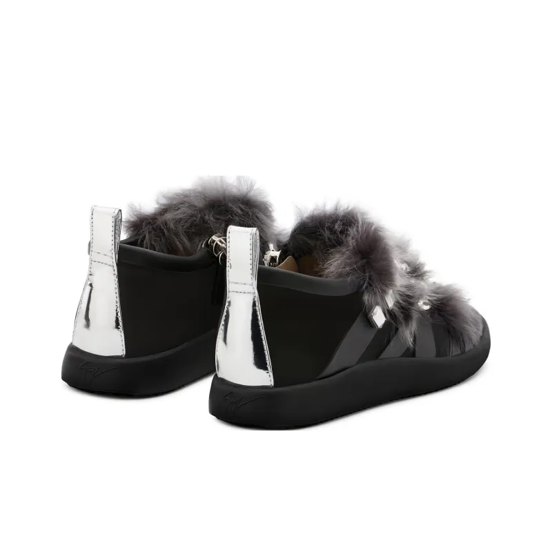 Giuseppe Zanotti/GZ Christie Winter Low-Top Casual Shoes Women's Black-3