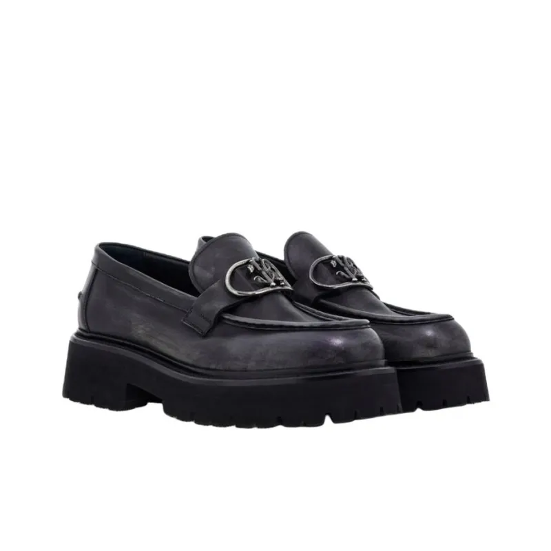 Roberto Cavalli Loafers Men's Black-4