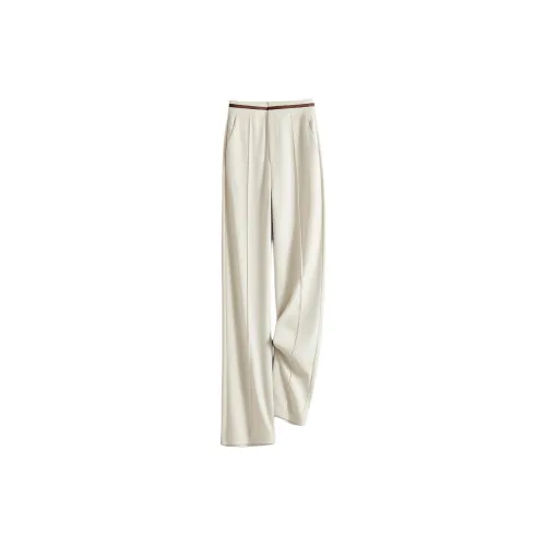 Mo Han Yi Mei Casual Pants Women's Apricot