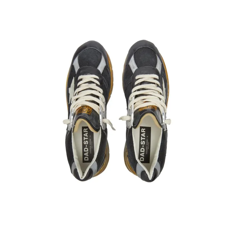 Golden Goose Running Dad Black Grey-3