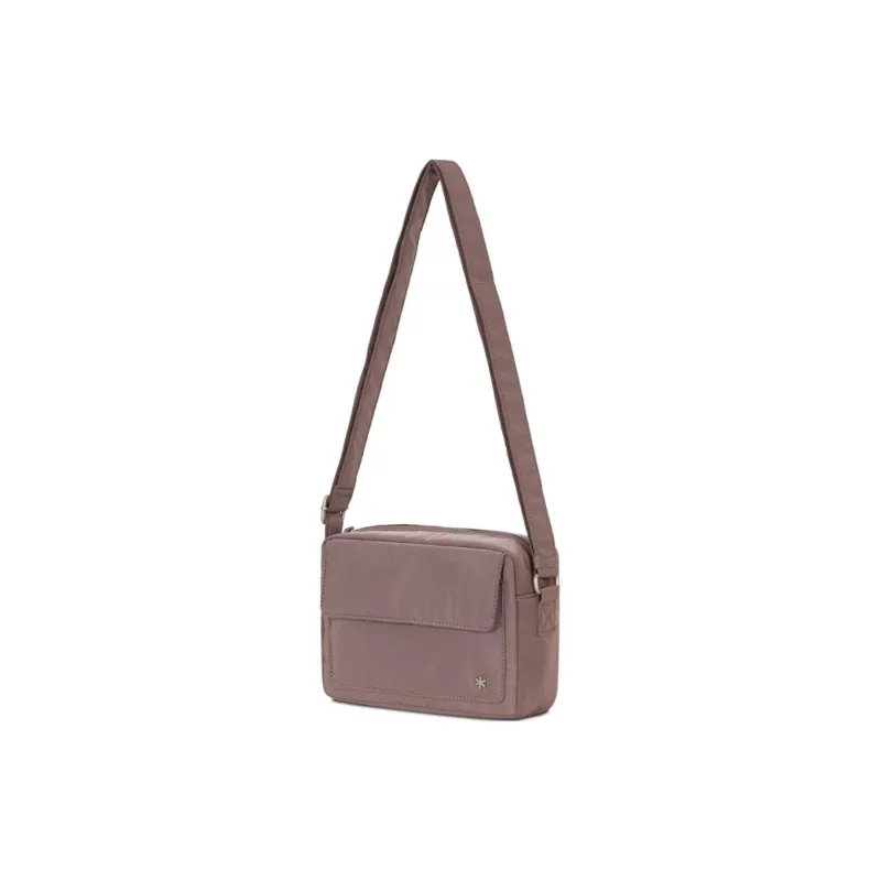 Snow Peak Nylon Crossbody Bag Shoulder Bag Regular Unisex Purple Gray-1