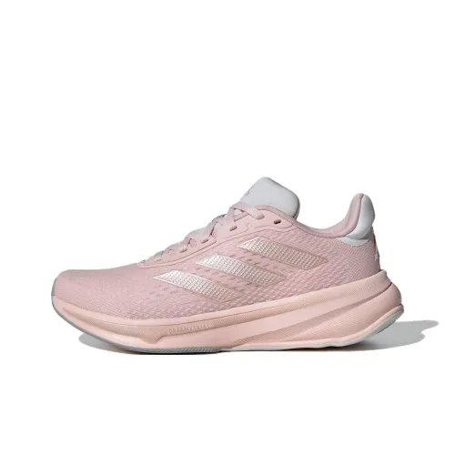 Adidas Response Super Running Shoes Women's Low-Top Sandy Brown Pink/Sandy Brown Pink/Dotted Gray