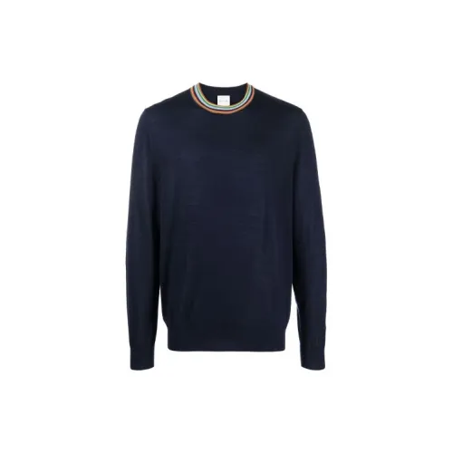 Paul Smith Sweaters Unisex Marine Blue