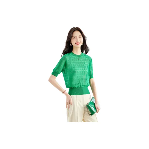 CARBAMMI T-Shirts Women's Emerald Green