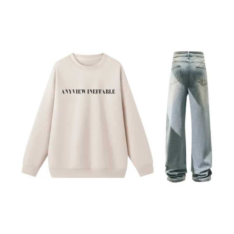 Anyveiw Sweatshirt Sets Unisex-15