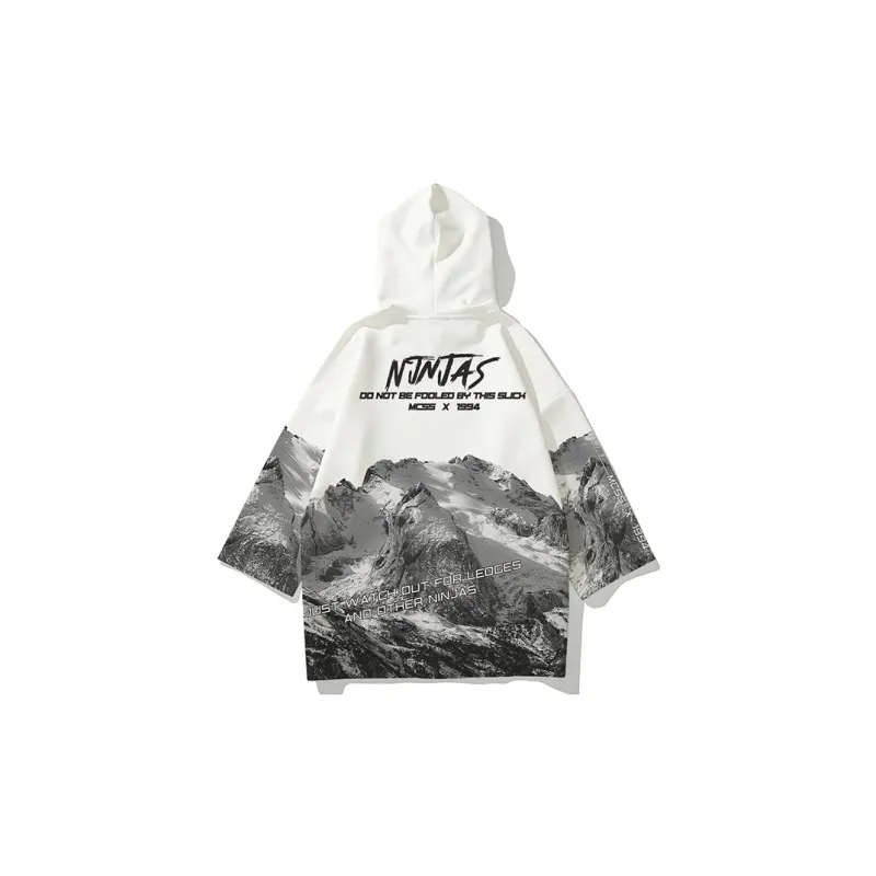 SANSYAS Sweatshirt Unisex White-1
