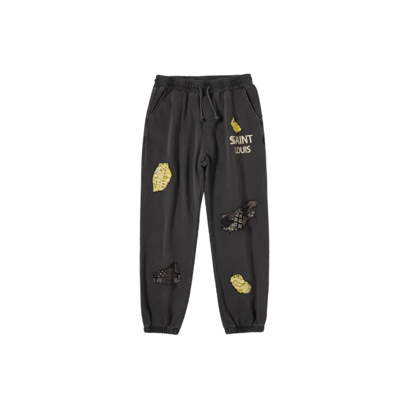 SSSAINT LOUIS Sweatpants Casual Pants Unisex-0