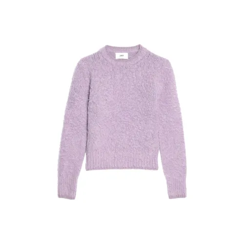 AMI Paris Brushed Effect Jumper