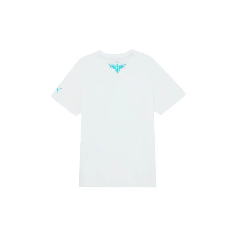 PUMA x MELO X FADE TEE T Shirt Men's White-1