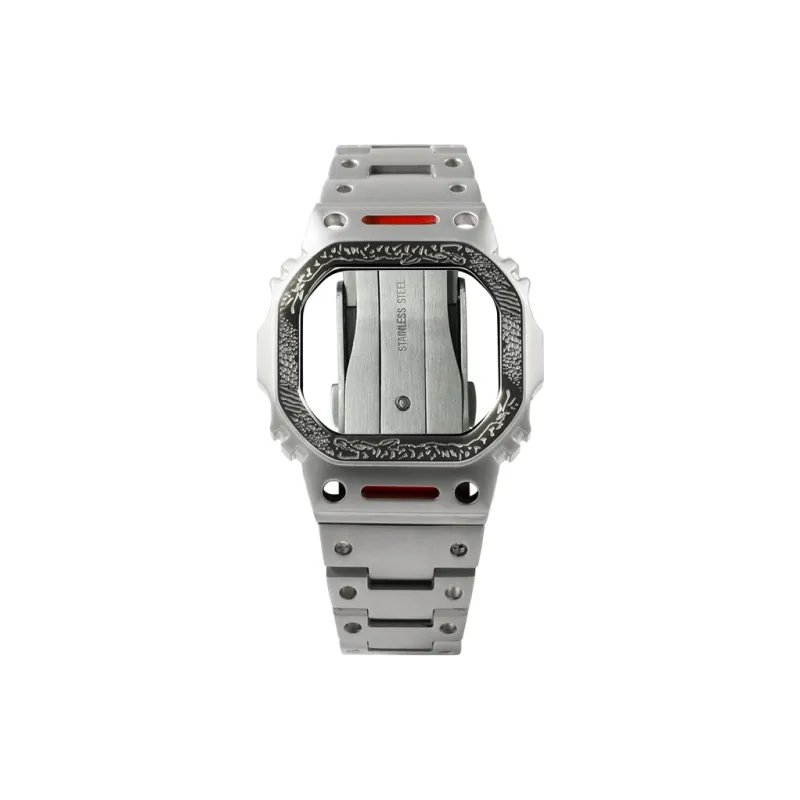 Keppot Small Block DW 5600 Collection GW B5600 GB 5600 GWX 5600 Tiger Brogues Mecha Cut Out Unisex-0