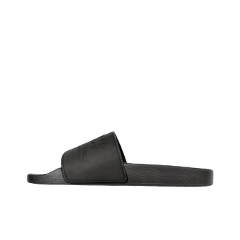 GUCCI Rubber Slides Black