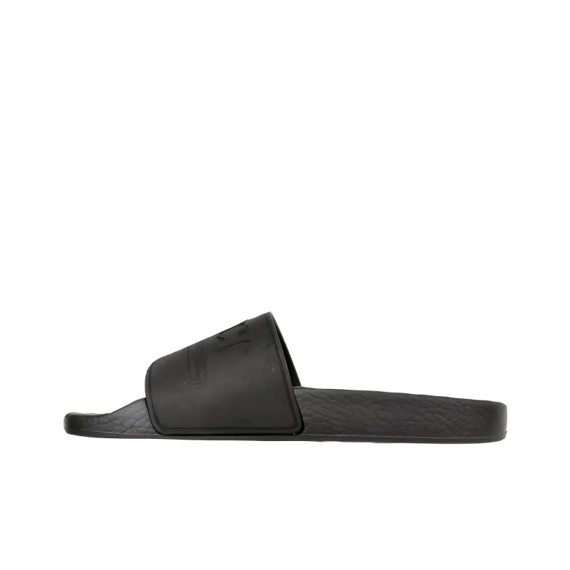 GUCCI Rubber Slides Black-0