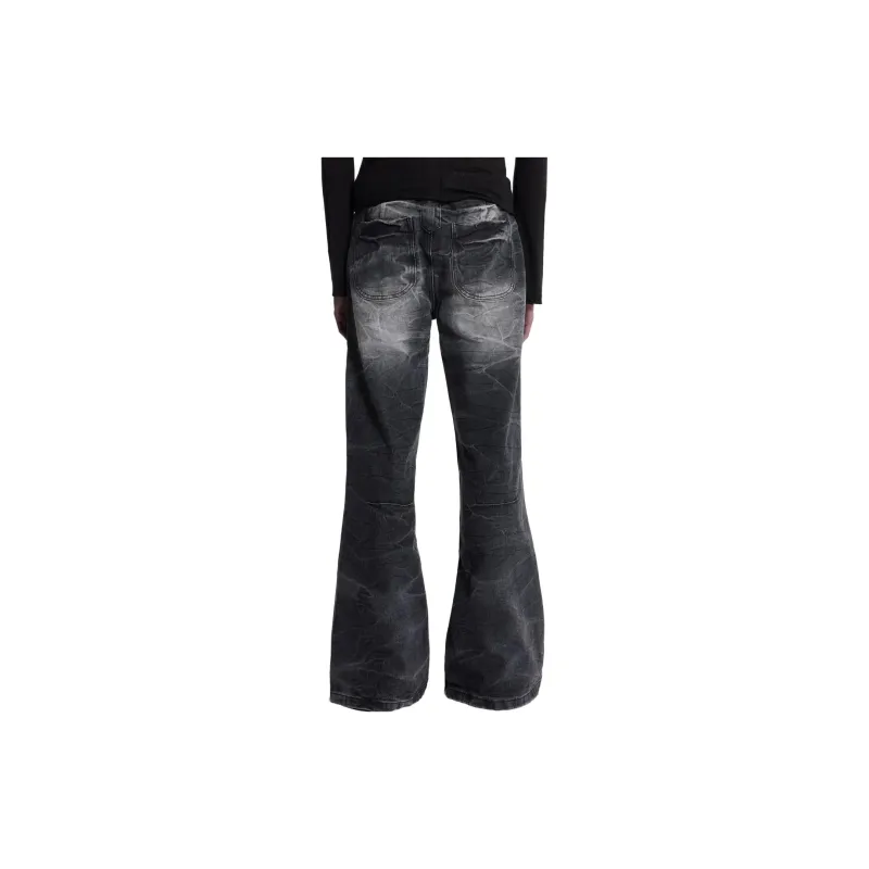 Jaded London Jeans Unisex Washed Black-1