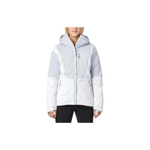 Columbia Down Jackets Women's Gray White