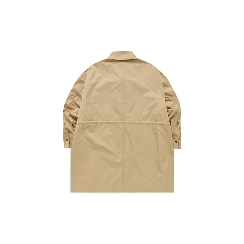 FILA FUSION x White Mountaineering Shirt Women's Deep Buckwheat Khaki-1