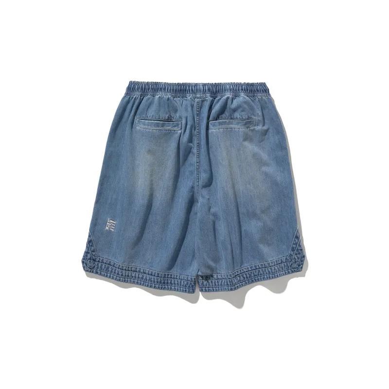 Nautica White Sail Nautica White Sail SS24 Denim Shorts Unisex-6