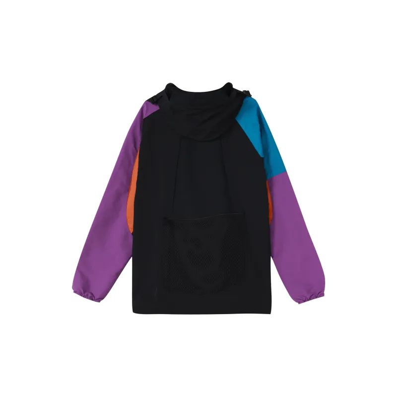 adidas originals Colorblock Athleisure Casual Sports Jacket Black-1