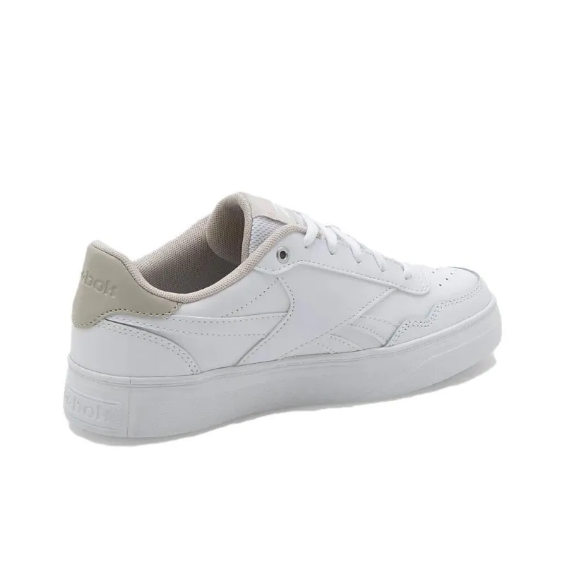 Reebok Court Advance Anti Slip Wear Resistant Low Top Skateboard Shoes Women's White-2