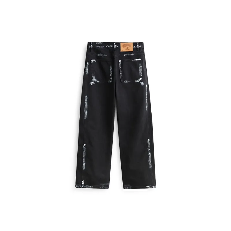 SANTASTIC Jeans Men's Dirty Black-1