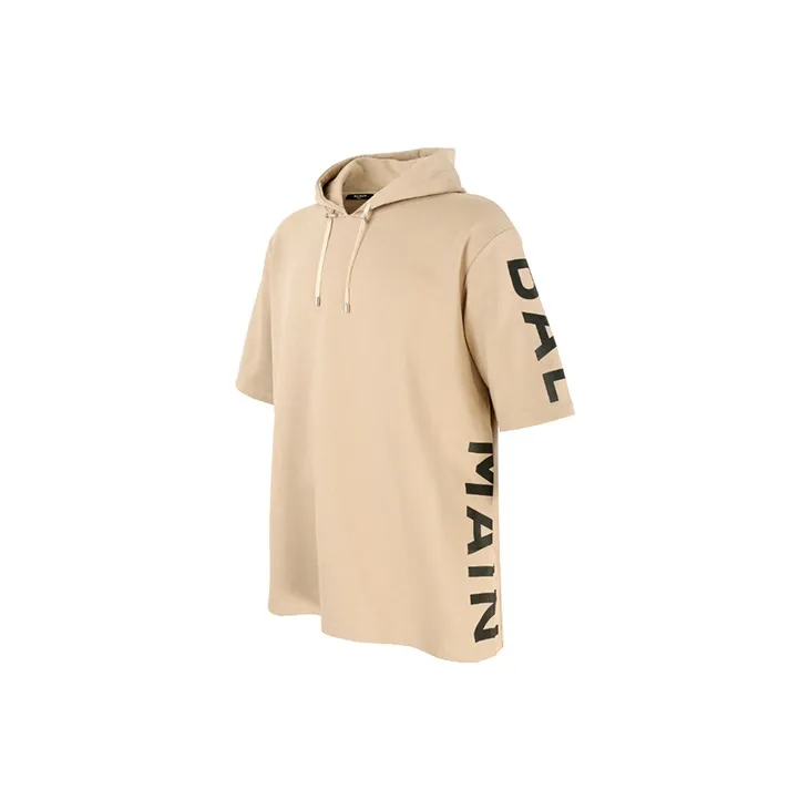 BALMAIN T Shirts Men Light Brown-2
