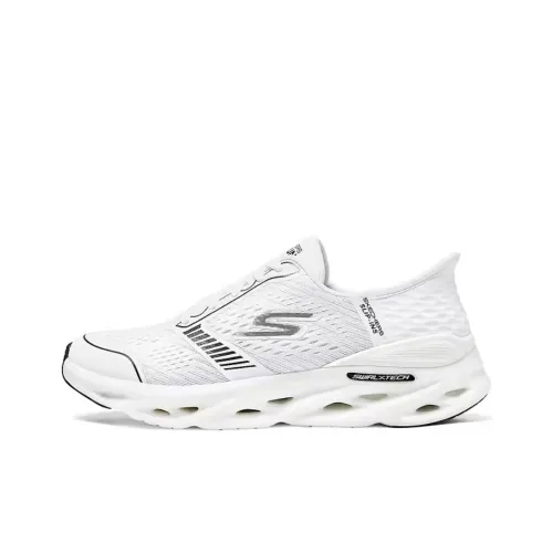 Skechers WOMEN'S GO Series Running Shoes Women's Low-Top White/Black