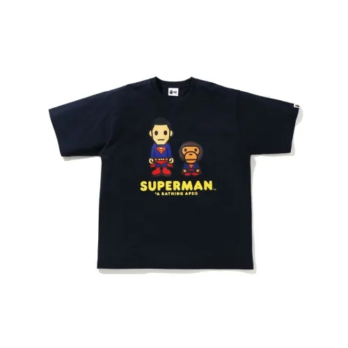 BAPE X DC Baby Milo Superman Relaxed Fit Tee 